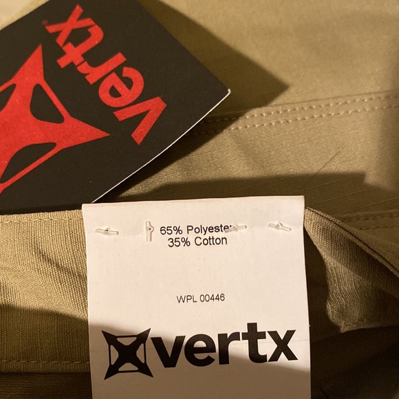 VERTX Mens Tactical Pants Desert Tan - Picture 11 of 13
